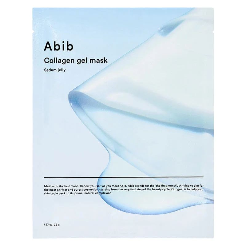Abib Collagen Gel Mask — Sedum Jelly 1 Sheet Mask (3 options)