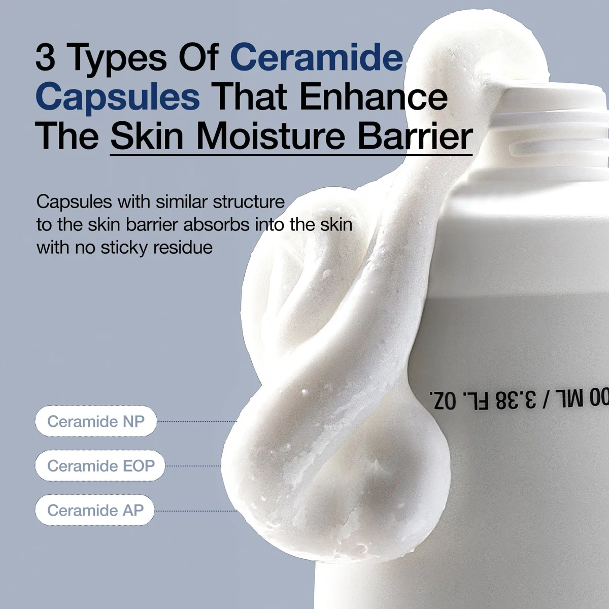 Anua 3 Ceramide Panthenol Moisture Barrier Cream 100 ml