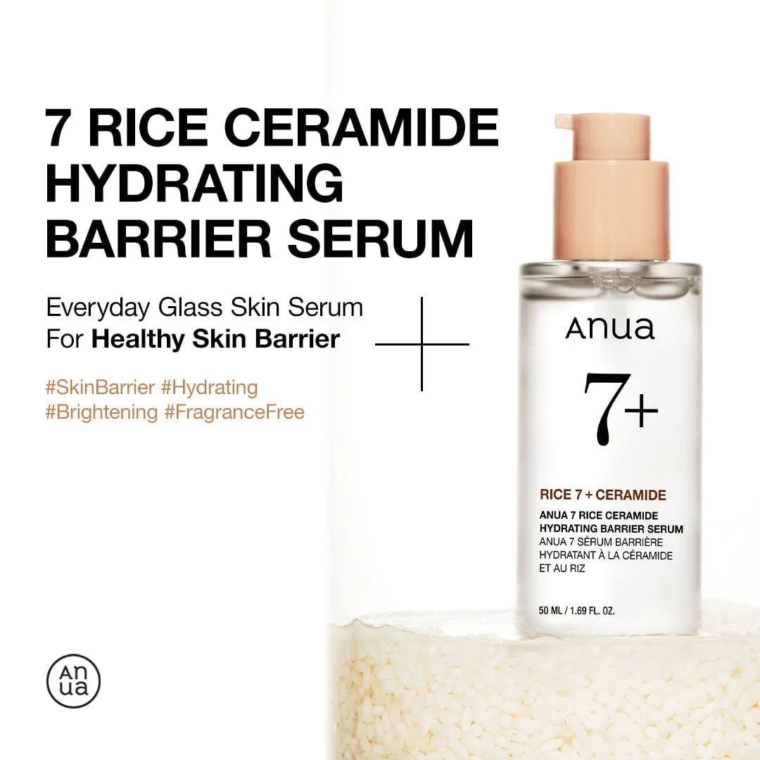Anua 7 Rice Ceramide Hydrating Barrier Serum 50 ml