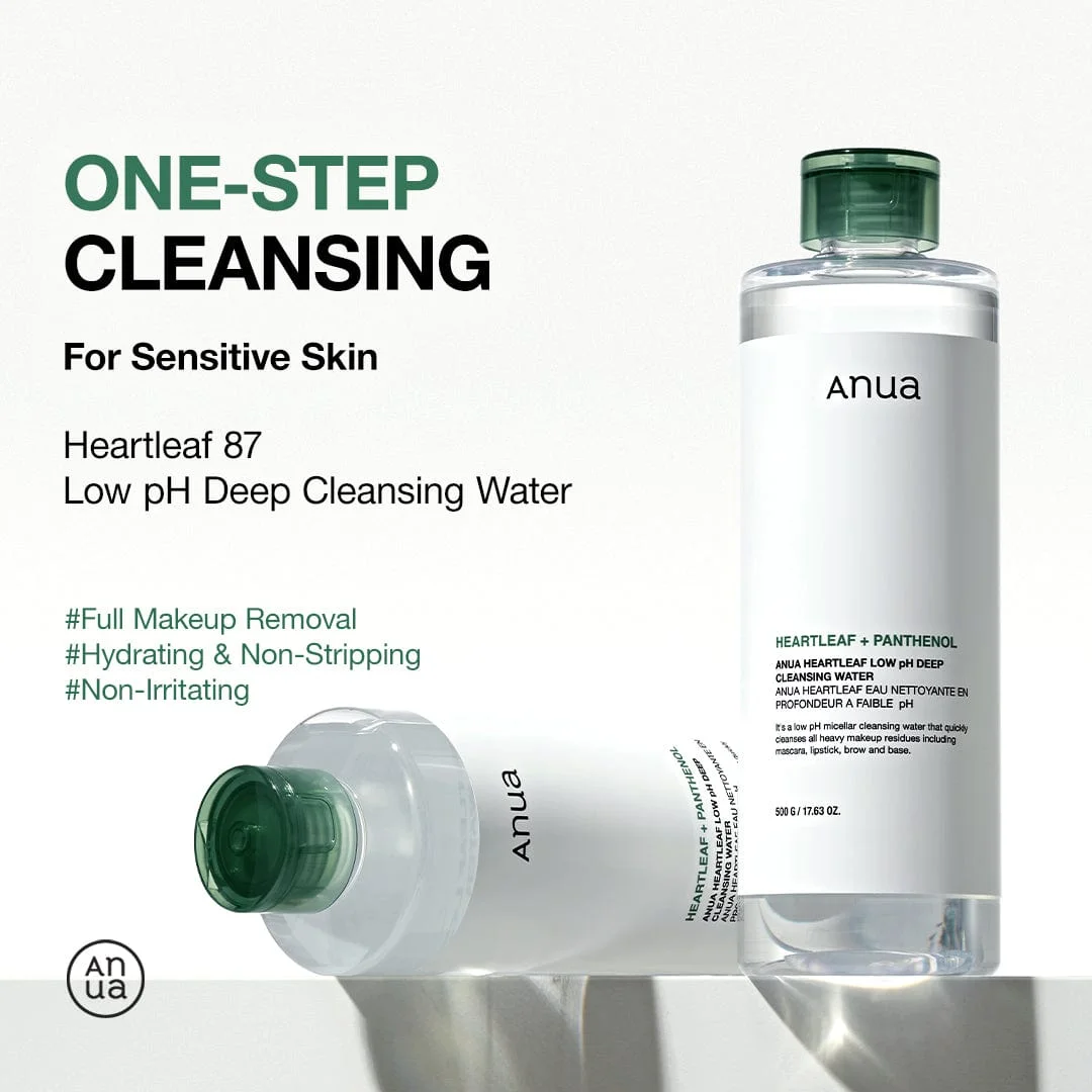 Anua Heartleaf Low pH Deep Cleansing Water 500 ml