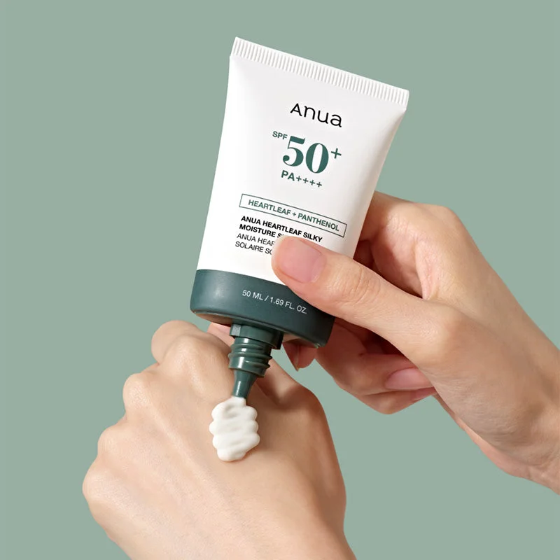 Anua Heartleaf Silky Moisture Sunscreen 50 ml