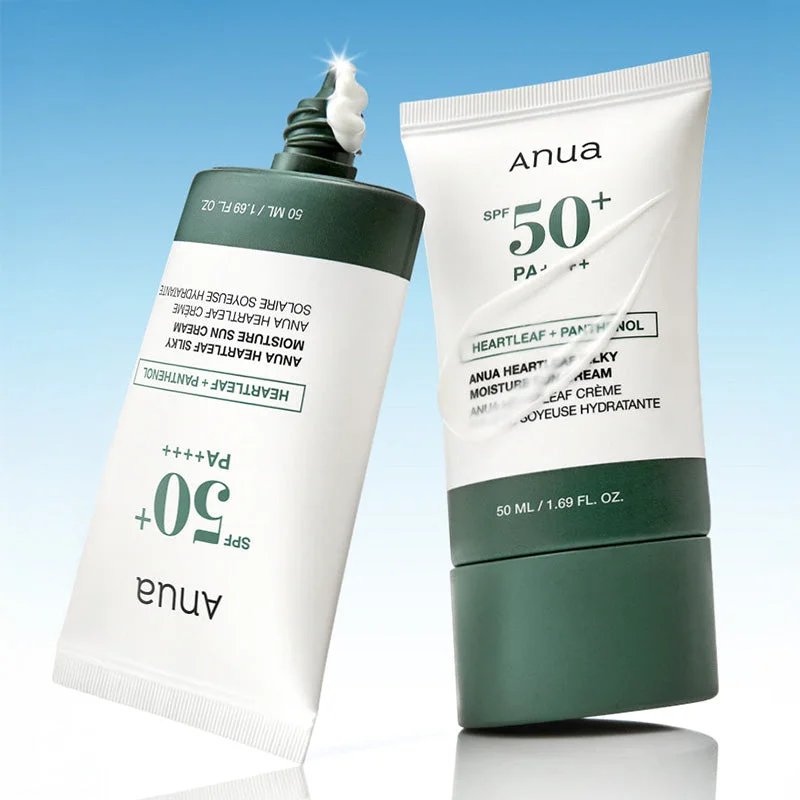 Anua Heartleaf Silky Moisture Sunscreen 50 ml