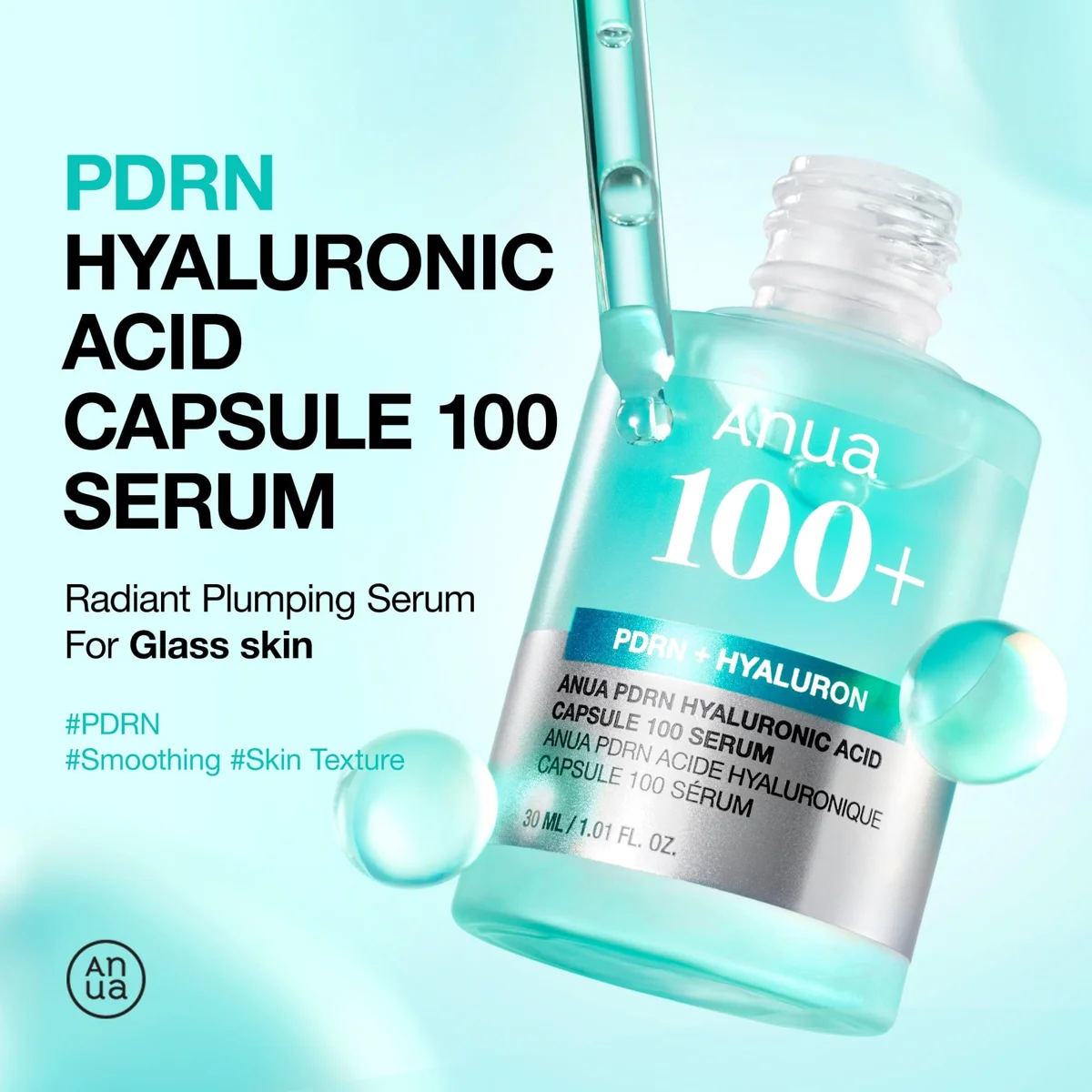 Anua PDRN Hyaluronic Acid Capsule 100 Serum 30 ml