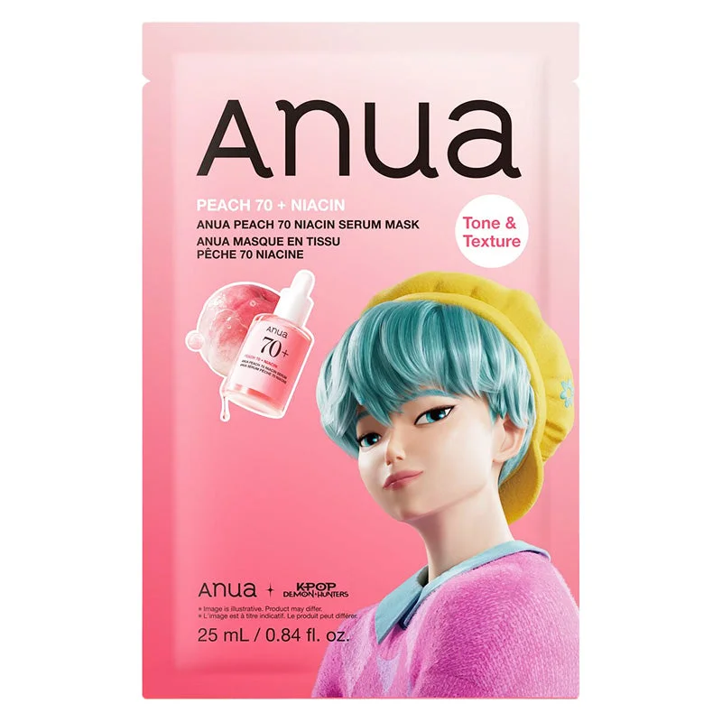 Anua Peach 70 Niacin Serum Mask 1 Sheet Mask