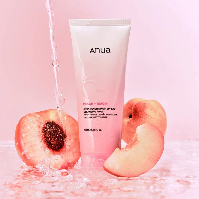 Anua Peach Niacin Spread Cleansing Foam 150 ml