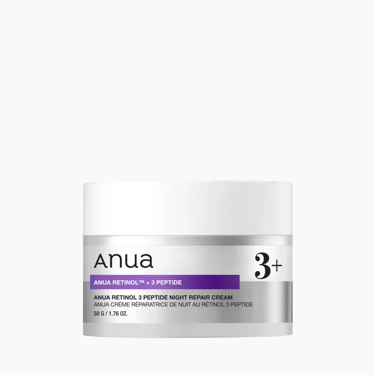 Anua Retinol 3 Peptide Night Repair Cream 50 g