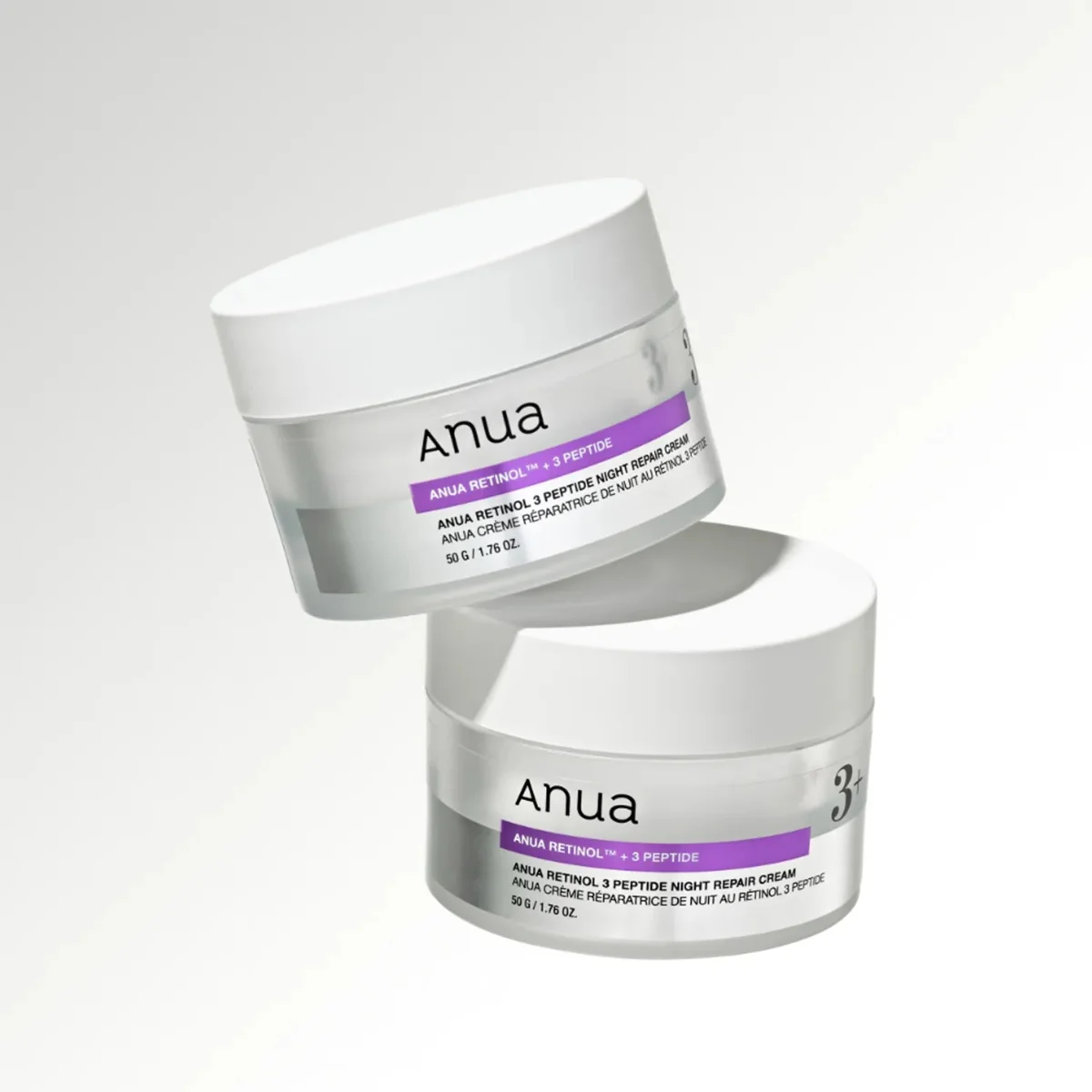 Anua Retinol 3 Peptide Night Repair Cream 50 g
