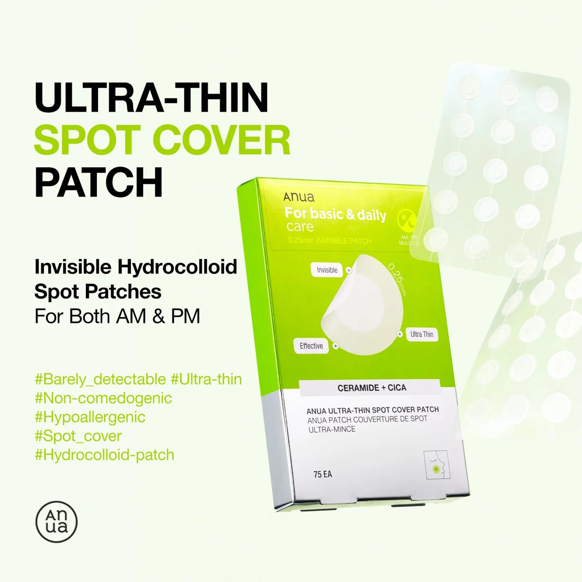 Anua Ultra Thin Spot Cover Patch 25 Patches