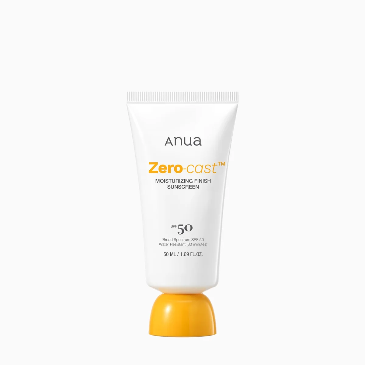 Anua Zero-Cast Moisturizing Finish Sunscreen 50 ml