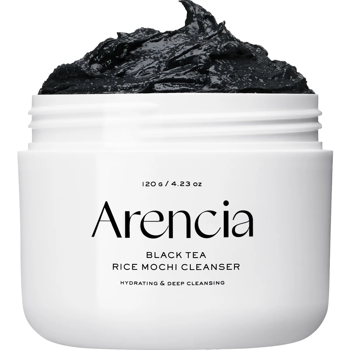 Arencia Black Tea Rice Mochi Cleanser 120 g
