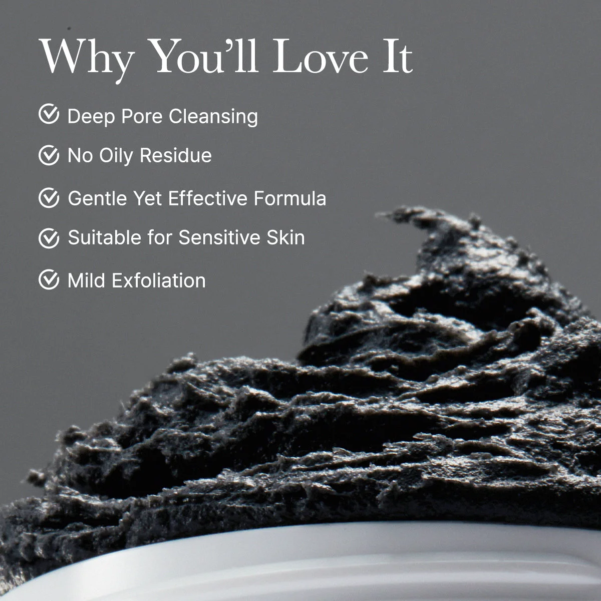 Arencia Black Tea Rice Mochi Cleanser 120 g