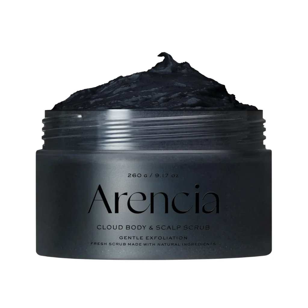 Arencia Cloud Body & Scalp Scrub — French Mint & Lily 260 g