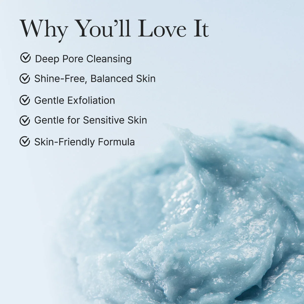 Arencia Fresh Blue Hyssop Rice Mochi Cleanser 120g