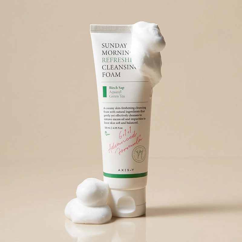Axis-Y Sunday Morning Refreshing Cleansing Foam 120 ml