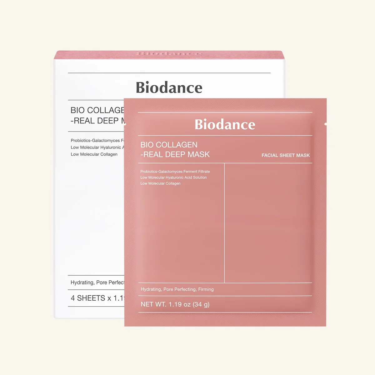 Biodance Bio-Collagen Real Deep Mask 4 Sheet Masks