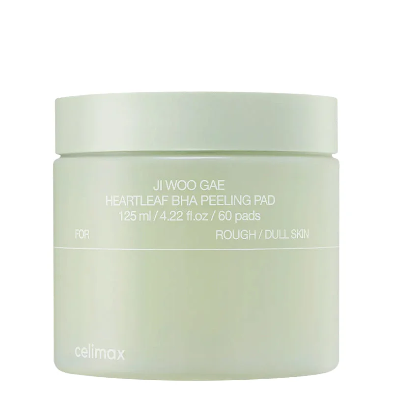 Celimax JIWOOGAE Heartleaf BHA Peeling Pad 60 Pads