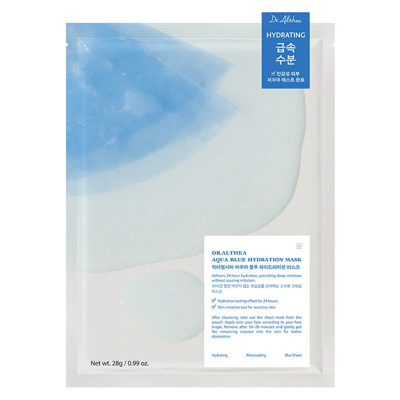 Dr. Althea Aqua Blue Hydration Mask - 4 Masks