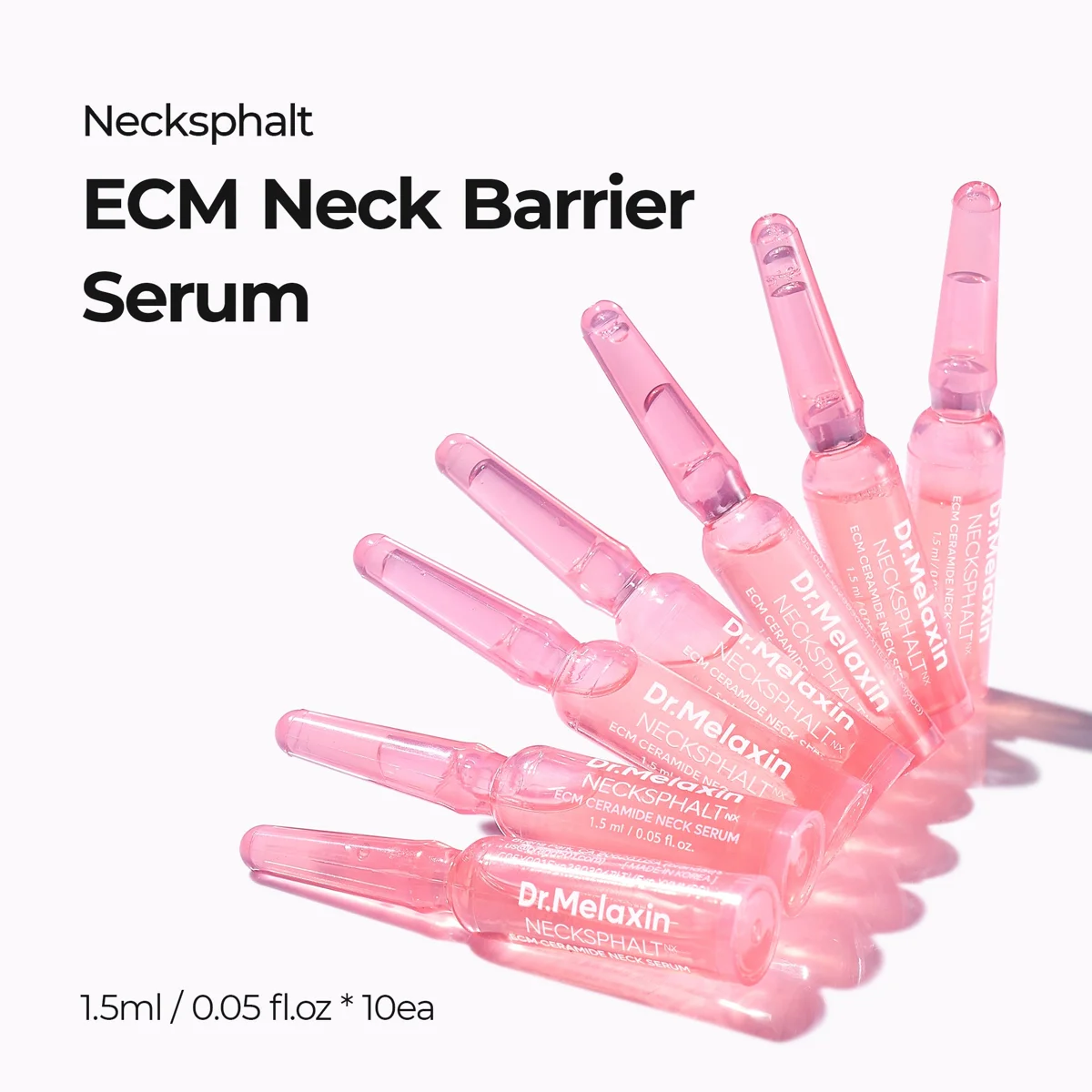 Dr. Melaxin Necksphalt ECM Ceramide Neck Serum 1.5 ml x 10 pcs