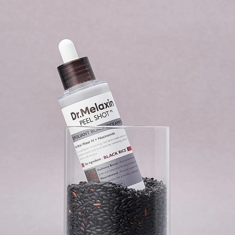Dr. Melaxin Peel Shot Exfoliant Black Rice Ampoule 80 ml