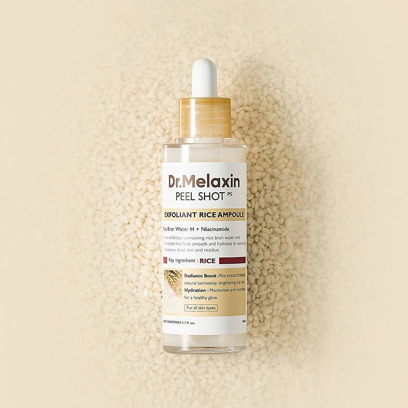Dr. Melaxin Peel Shot Exfoliant White Rice Ampoule 80 ml