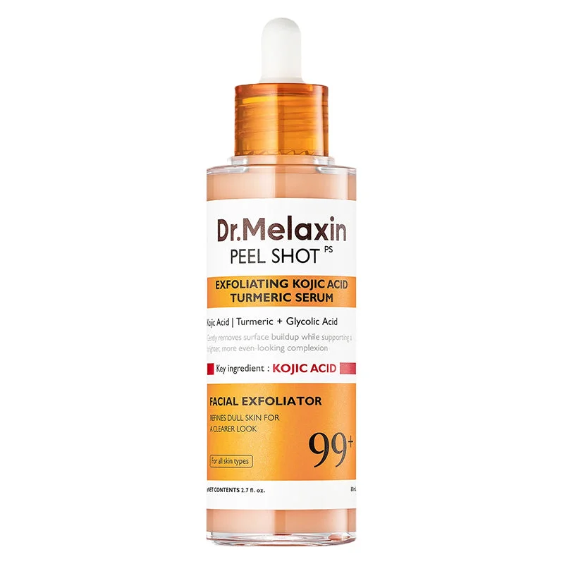 Dr. Melaxin Peel Shot Exfoliating Kojic Acid Turmeric Serum 80 ml