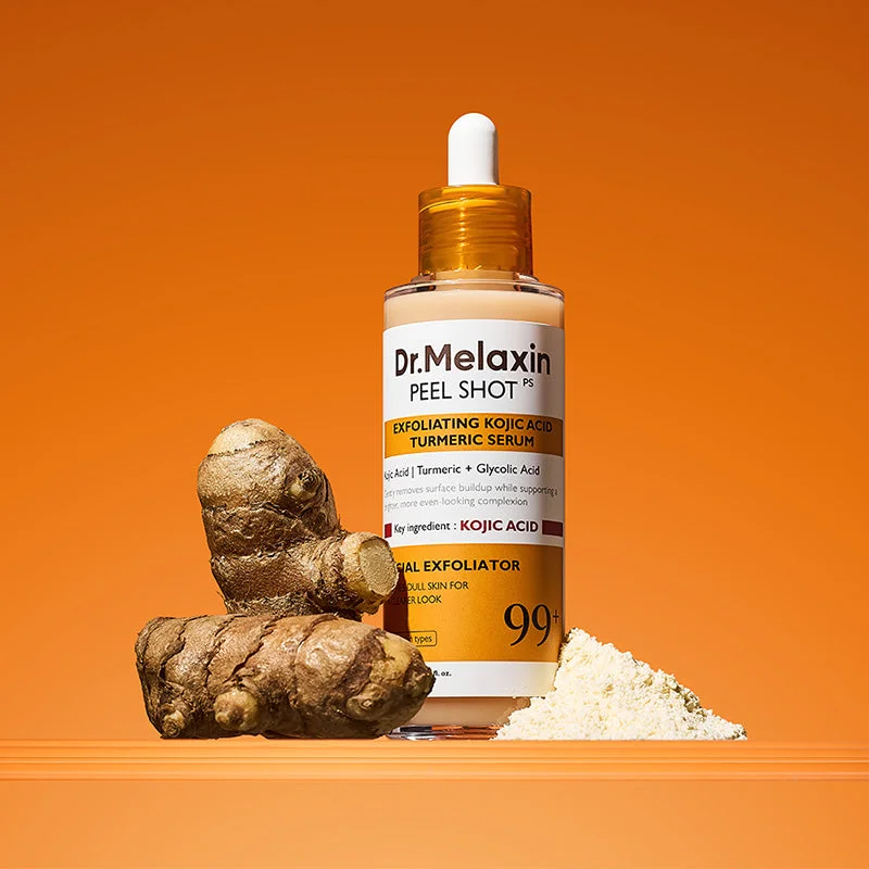 Dr. Melaxin Peel Shot Exfoliating Kojic Acid Turmeric Serum 80 ml