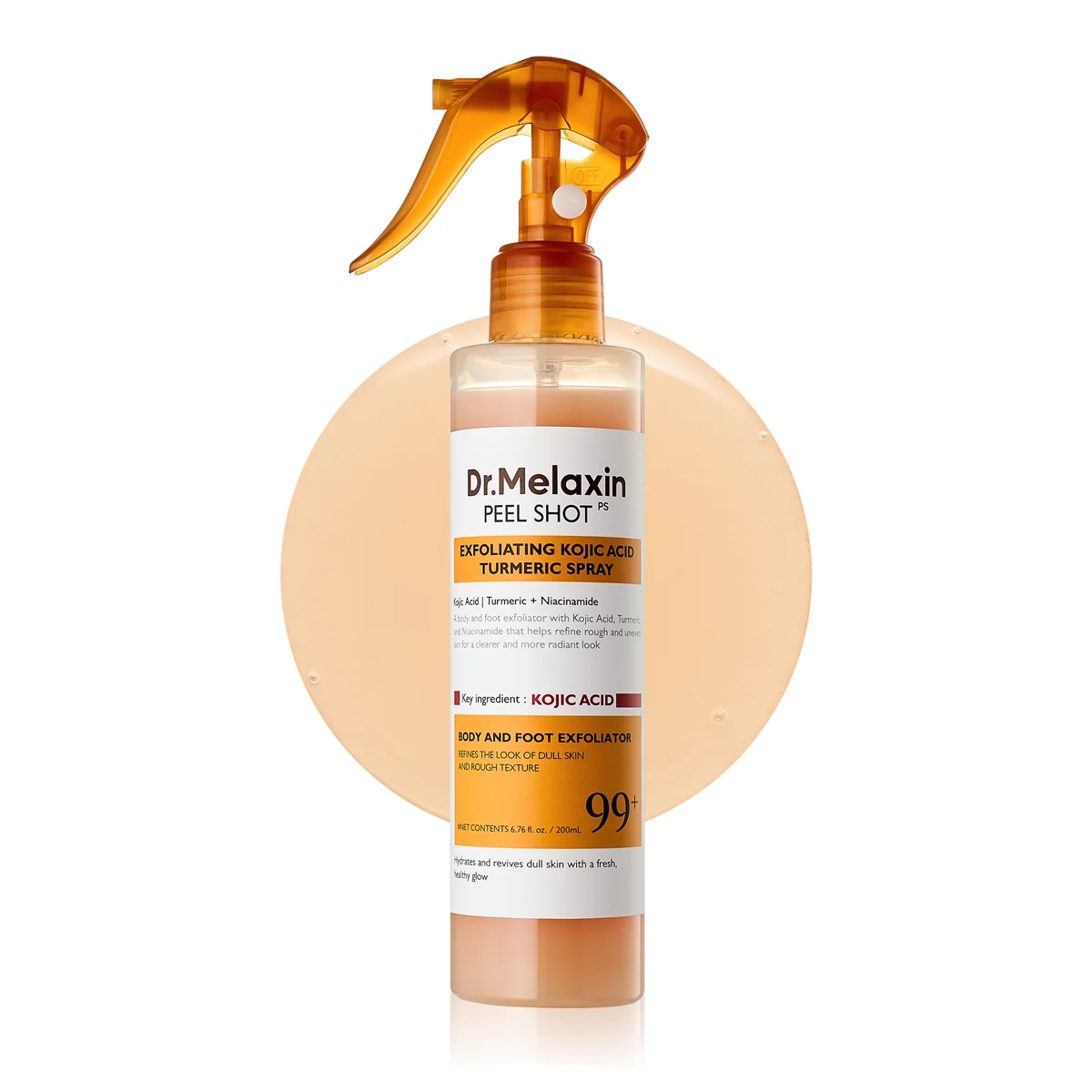 Dr. Melaxin Peel Shot Exfoliating Kojic Acid Turmeric Spray 200 ml