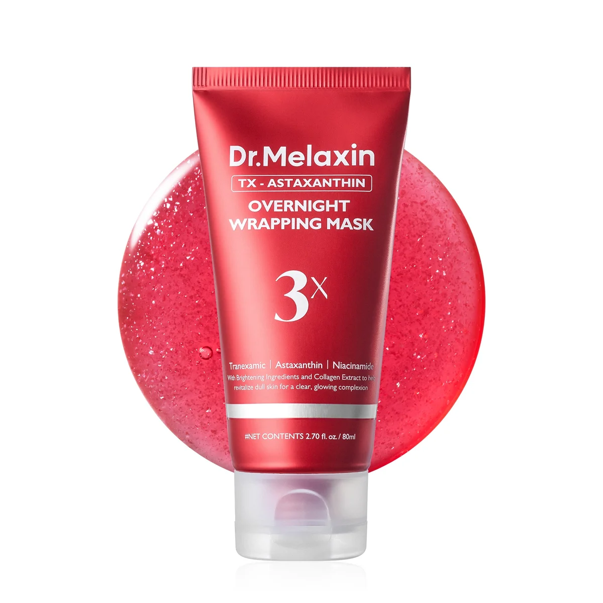Dr. Melaxin TX-Astaxanthin Overnight Wrapping Mask 80 ml