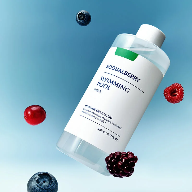 EQQUALBERRY Swimming Pool Daily Facial Toner 155 ml/ 300 ml