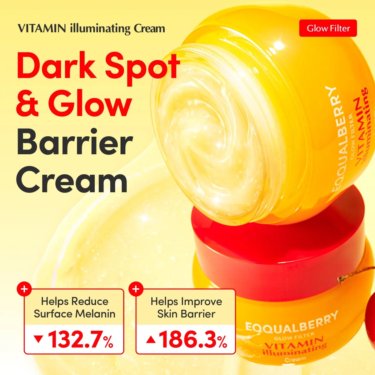 EQQUALBERRY Vitamin illuminating Cream 50 ml