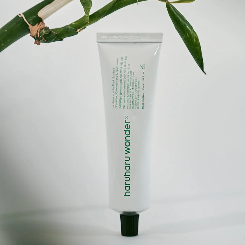 Haruharu Wonder Black Bamboo Nourishing Calming Hand & Nail Cream 50 ml
