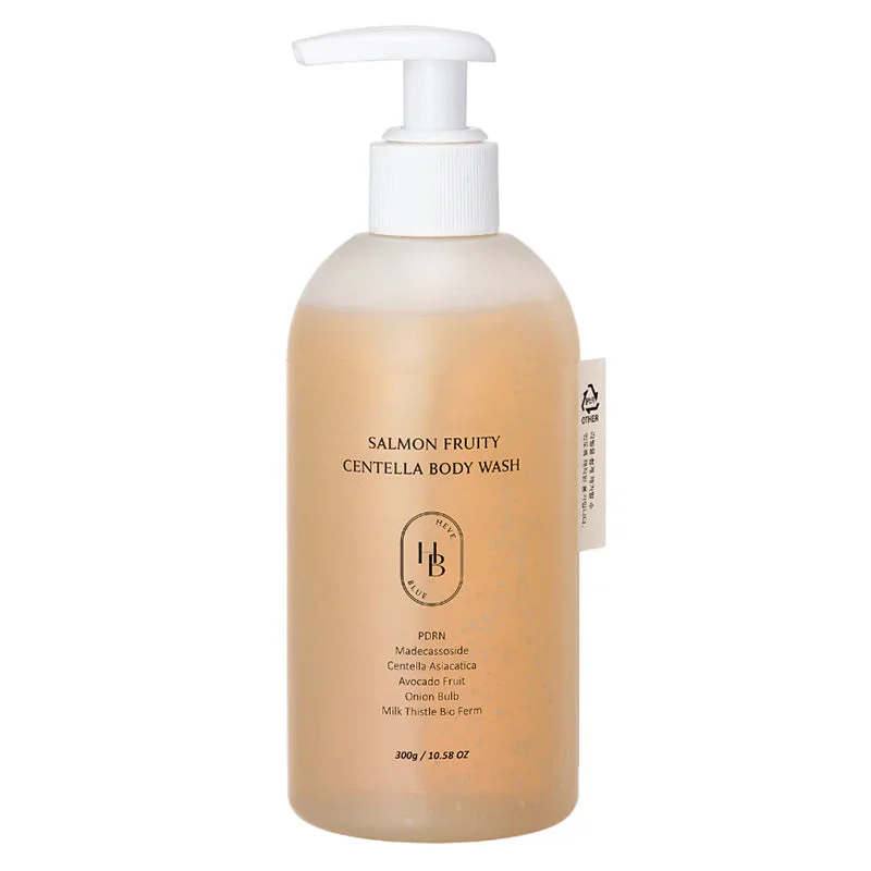HEVEBLUE Salmon Fruity Centella Body Wash 300 g