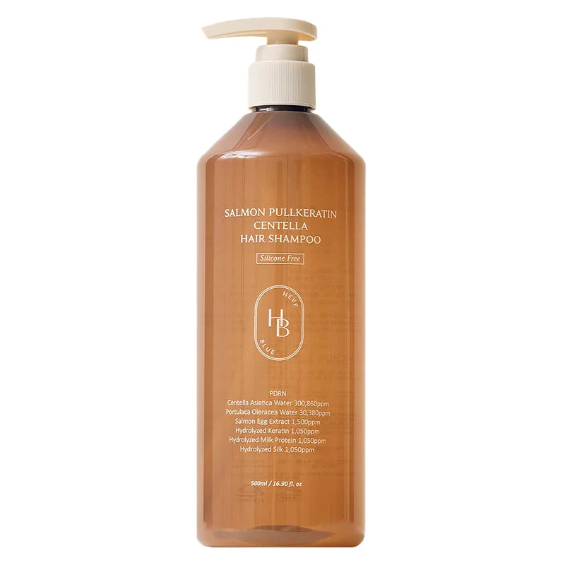 HEVEBLUE Salmon PullKeratin Sentella Hair Shampoo 500 ml