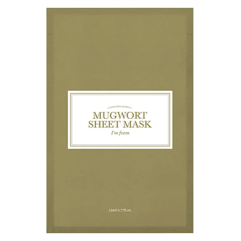 I'm From Mugwort Sheet Mask 1 Sheet Mask