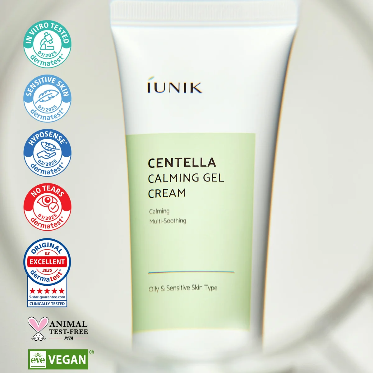 iUNIK Centella Calming Gel Cream 60ml