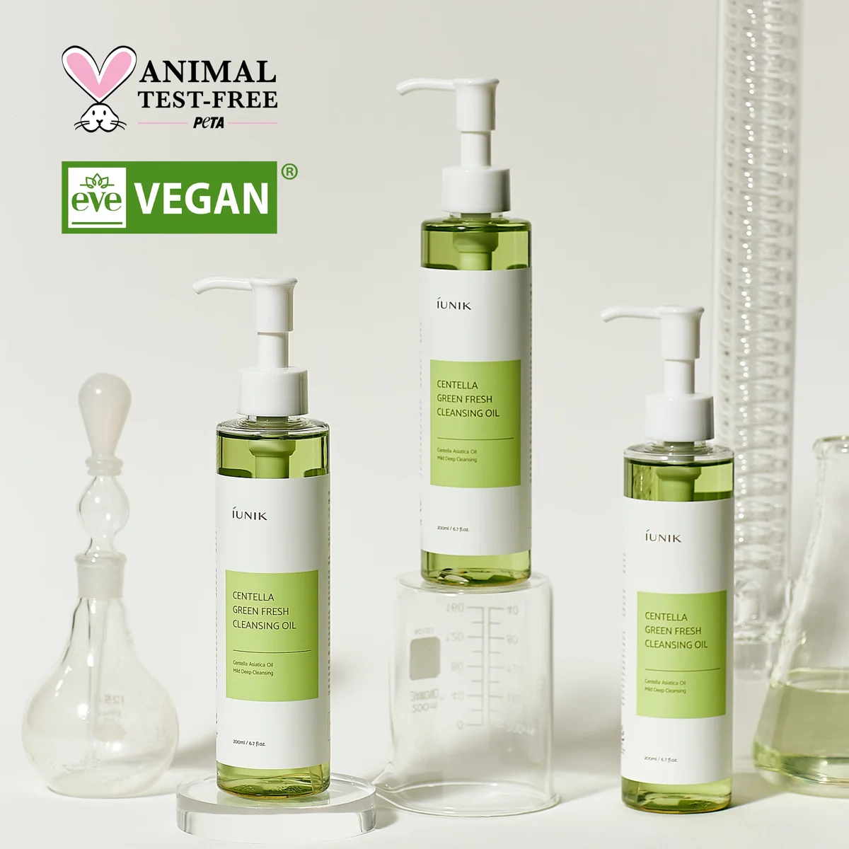 iUNIK Centella Green Fresh Cleansing Oil 200 ml