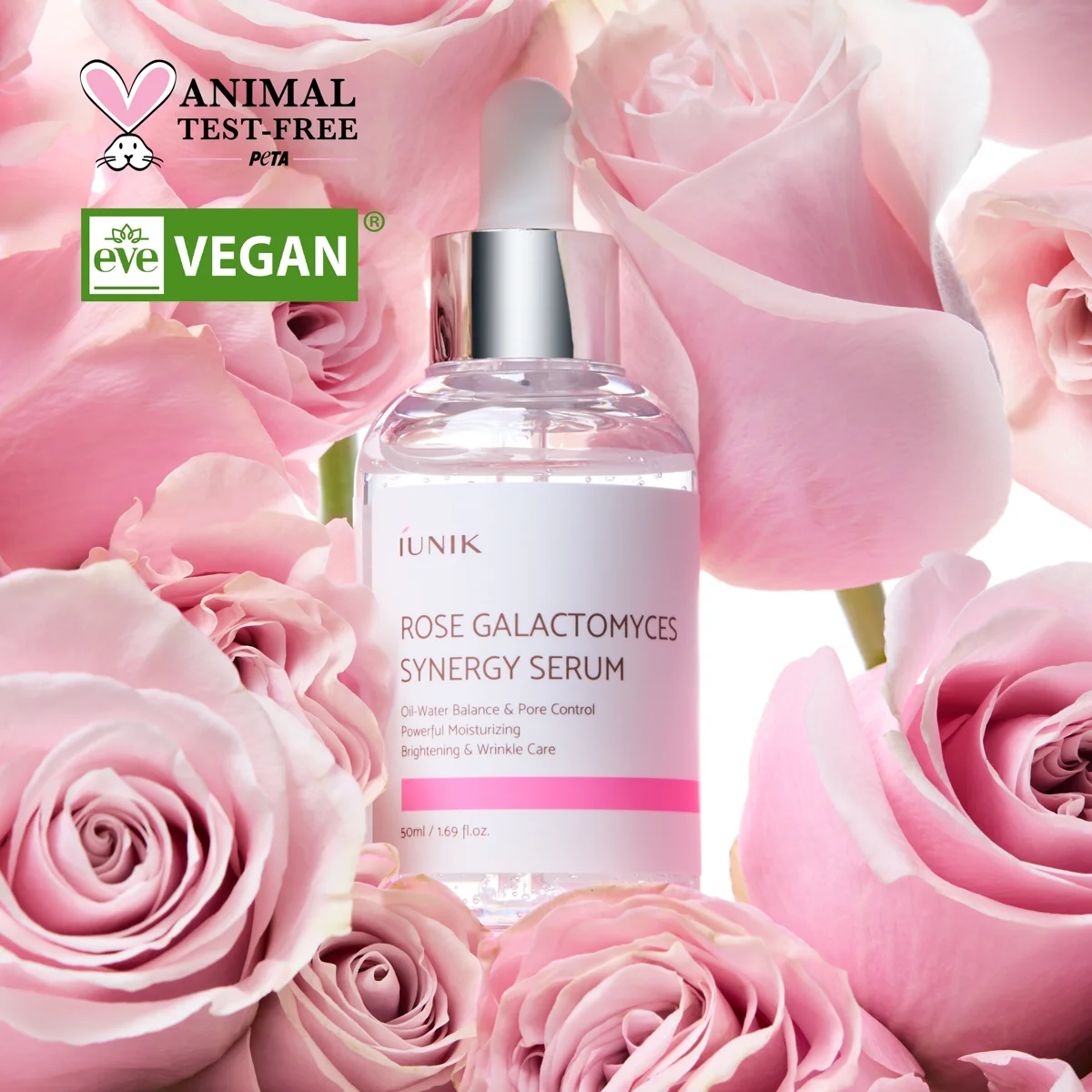iUNIK Rose Galactomyces Synergy Serum 50 ml