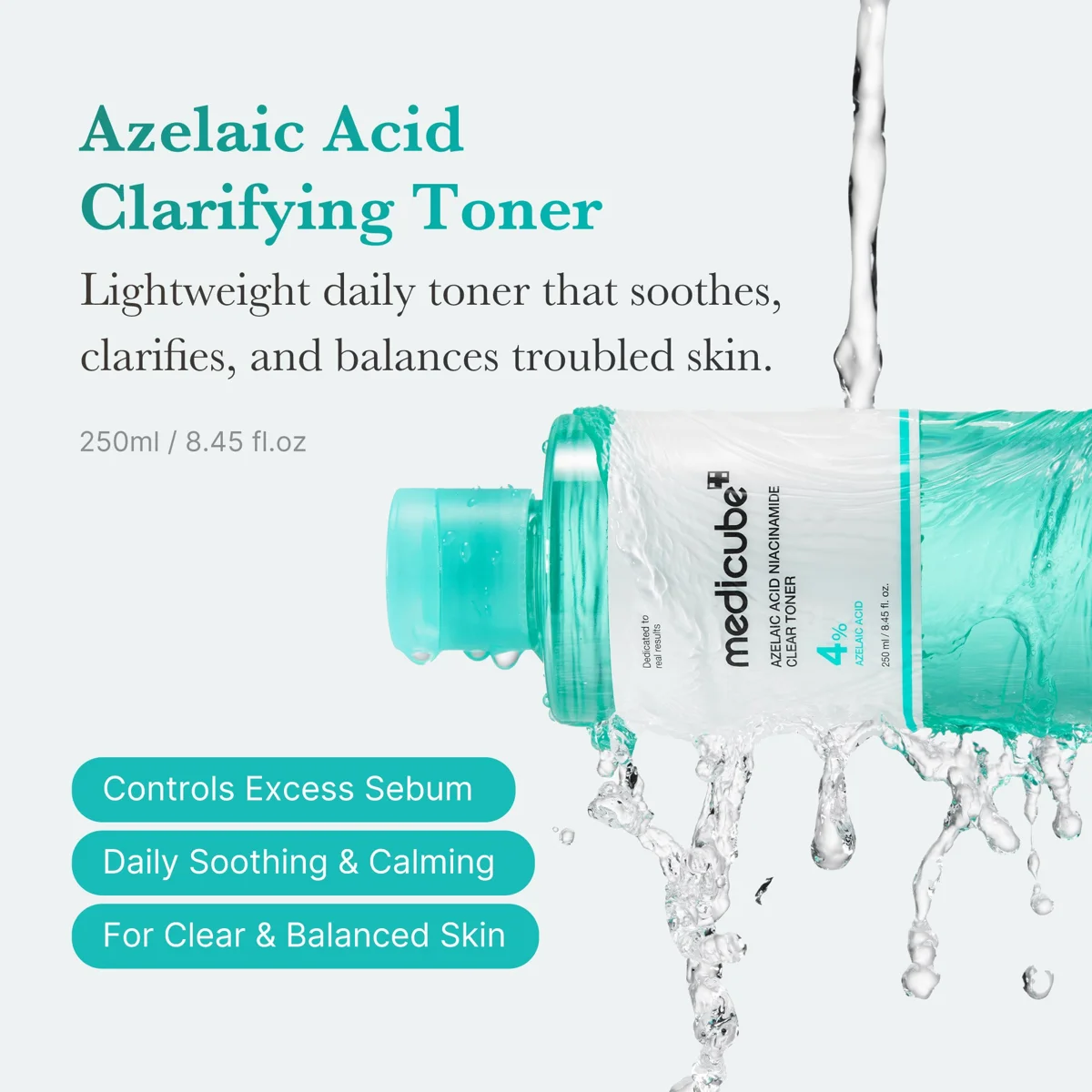 Medicube Azelaic Acid Niacinamide Clear Toner 250 ml