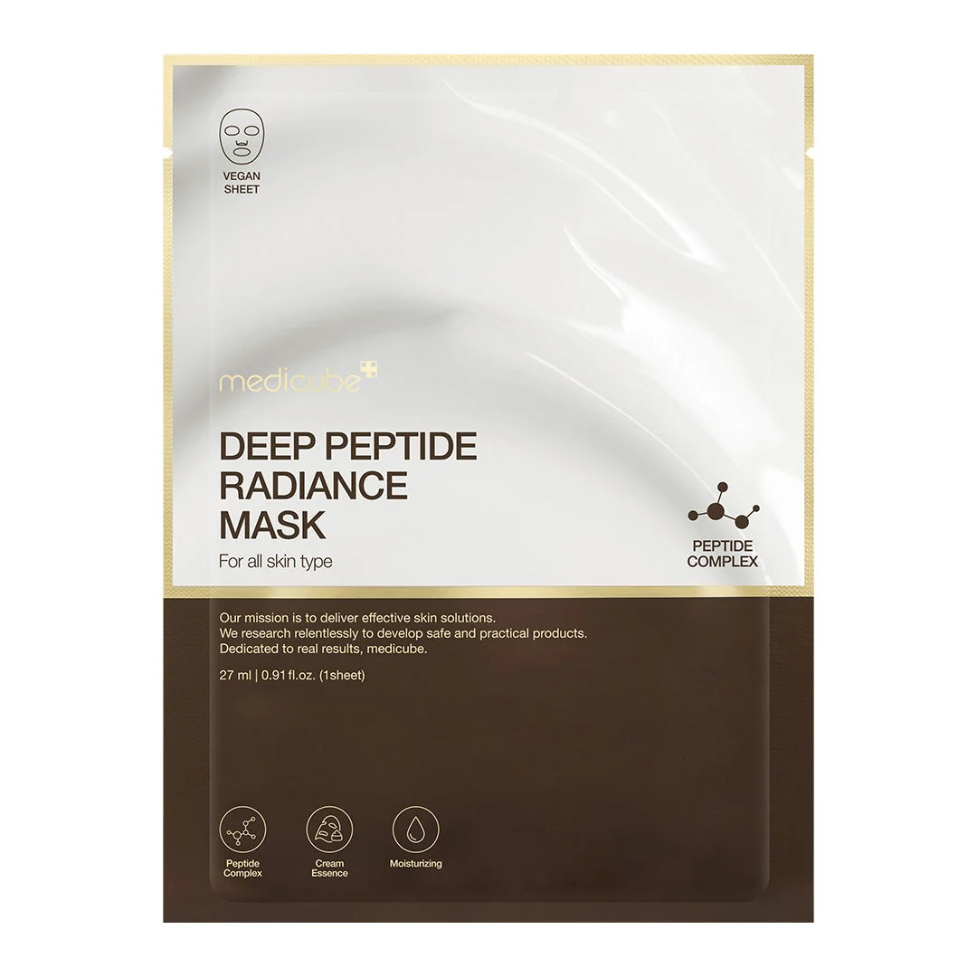 Medicube Deep Peptide Radiance Mask 1 Sheet Mask