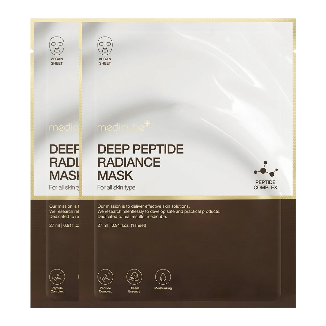 Medicube Deep Peptide Radiance Mask 1 Sheet Mask