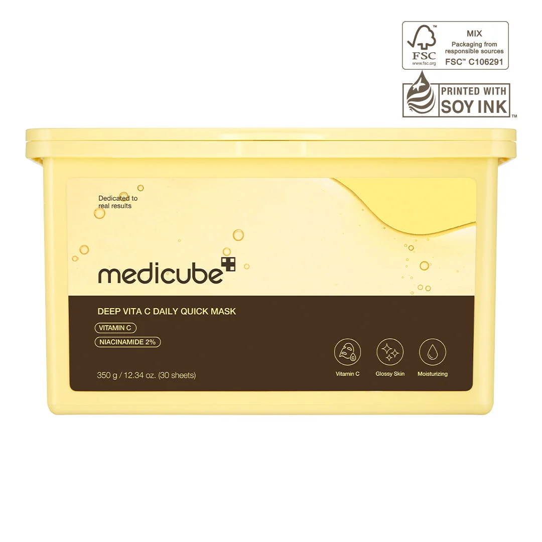 Medicube Deep Vita C Daily Quick Mask 30 Sheets