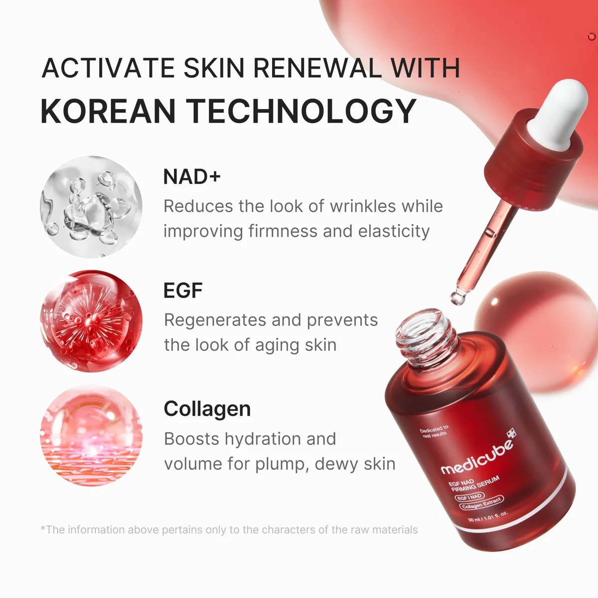 Medicube EGF NAD Firming Serum 30 ml
