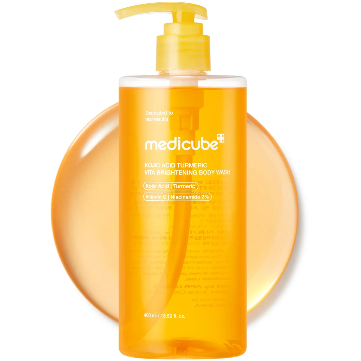 Medicube Kojic Acid Turmeric Brightening Body Wash 400 ml