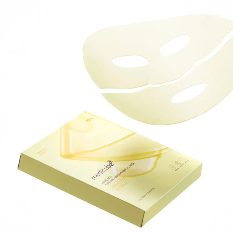 Medicube Kojic Acid Turmeric Brightening Gel Mask 4 Sheet Masks