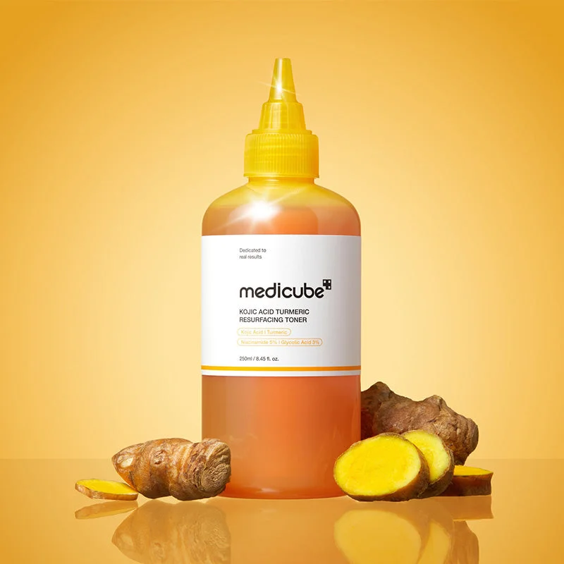 Medicube Kojic Acid Turmeric Resurfacing Toner 250 ml