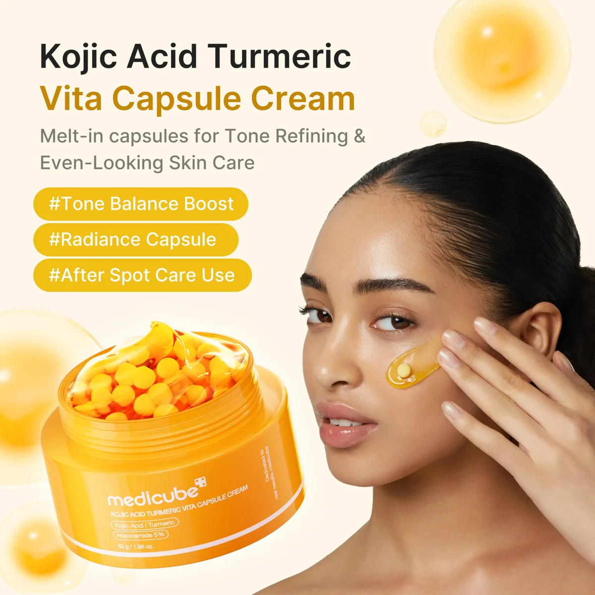 Medicube Kojic Acid Turmeric Vita Capsule Cream 53 g