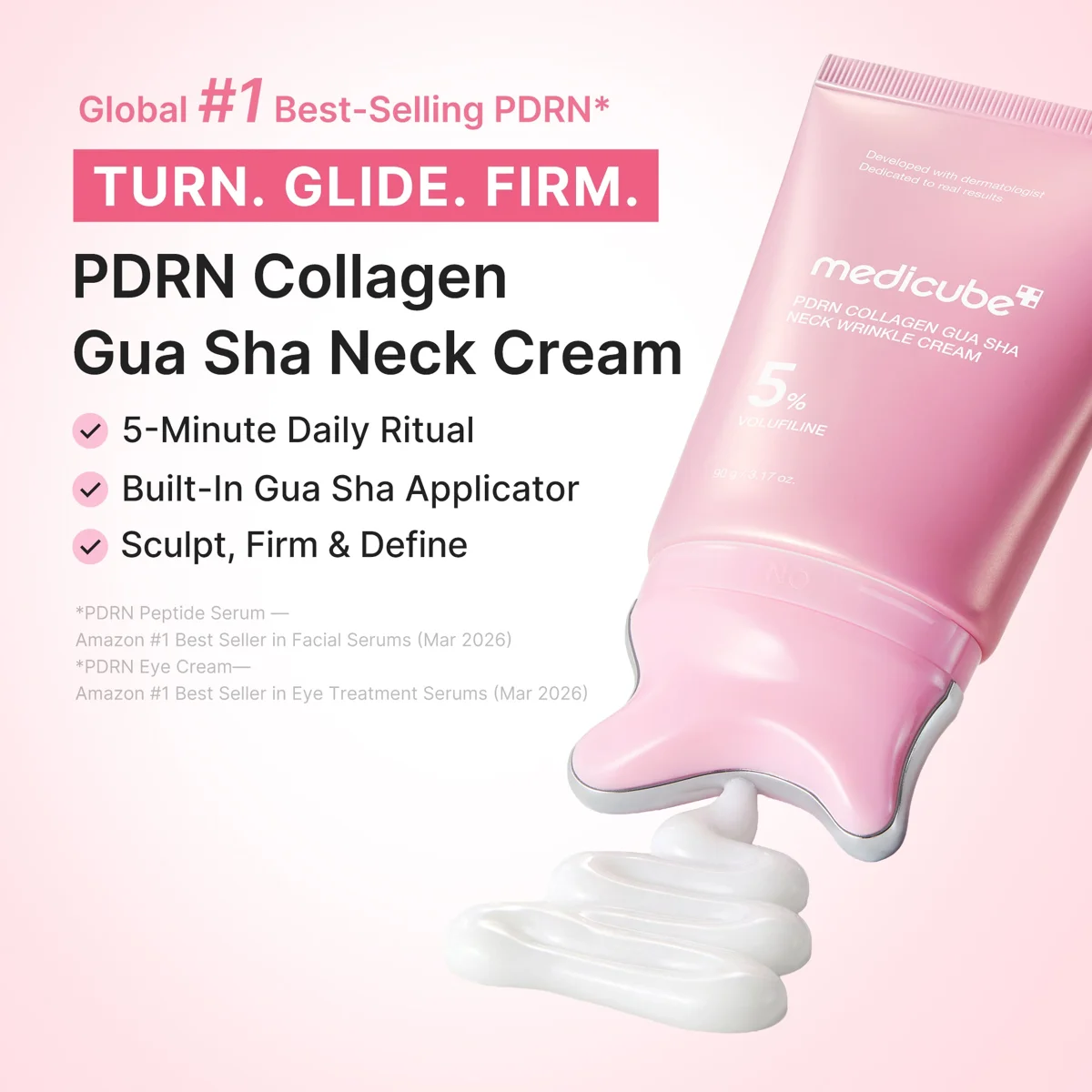 Medicube PDRN Collagen Gua Sha Neck Wrinkle Cream