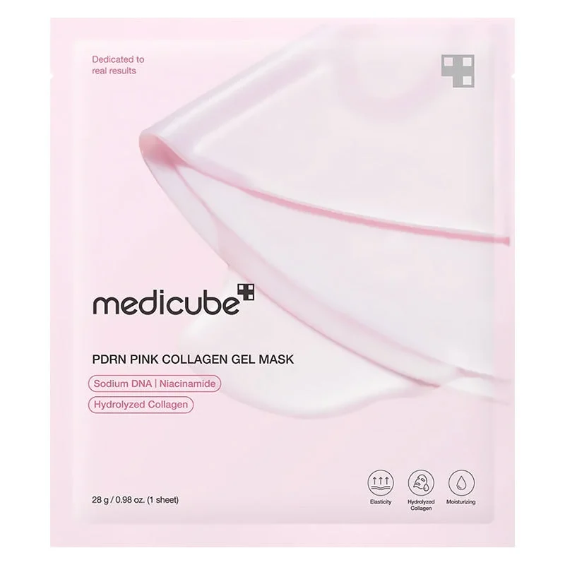 Medicube PDRN Pink Collagen Gel Mask 4 Sheet Masks