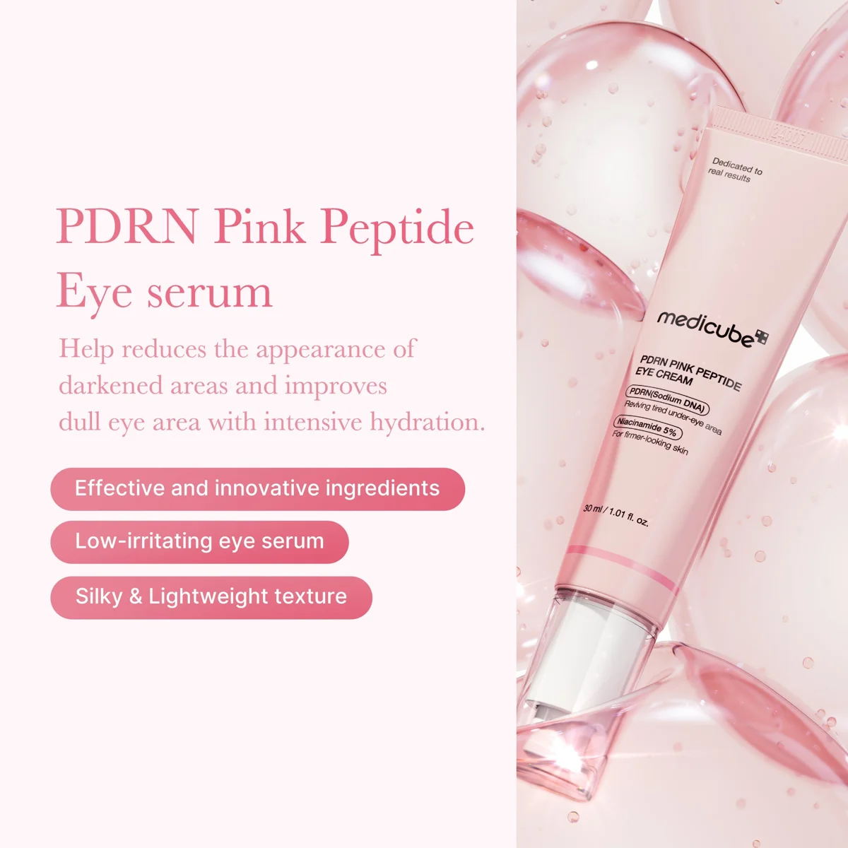 Medicube PDRN Pink Peptide Eye Cream 30 ml
