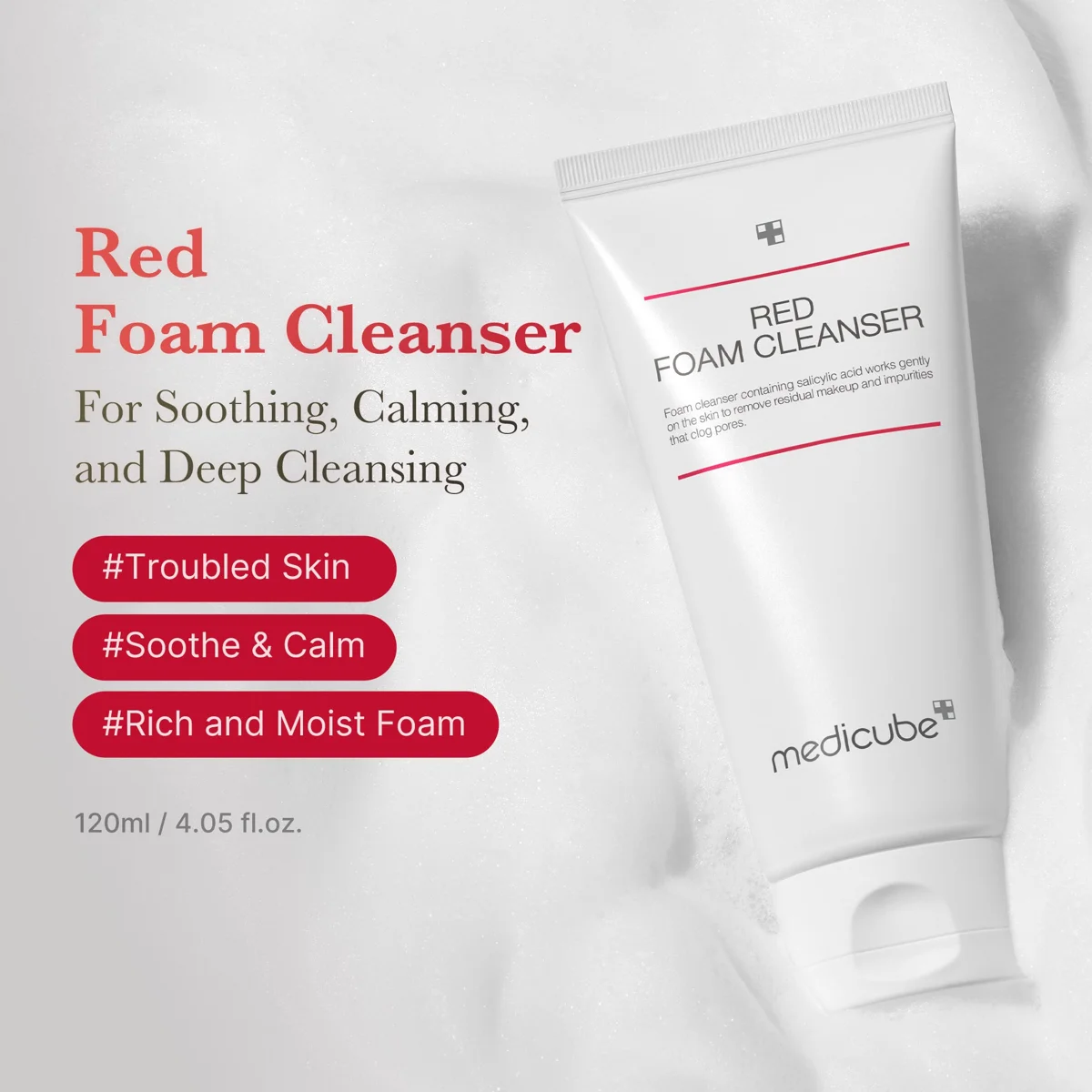 Medicube Red Foam Cleanser 120 ml